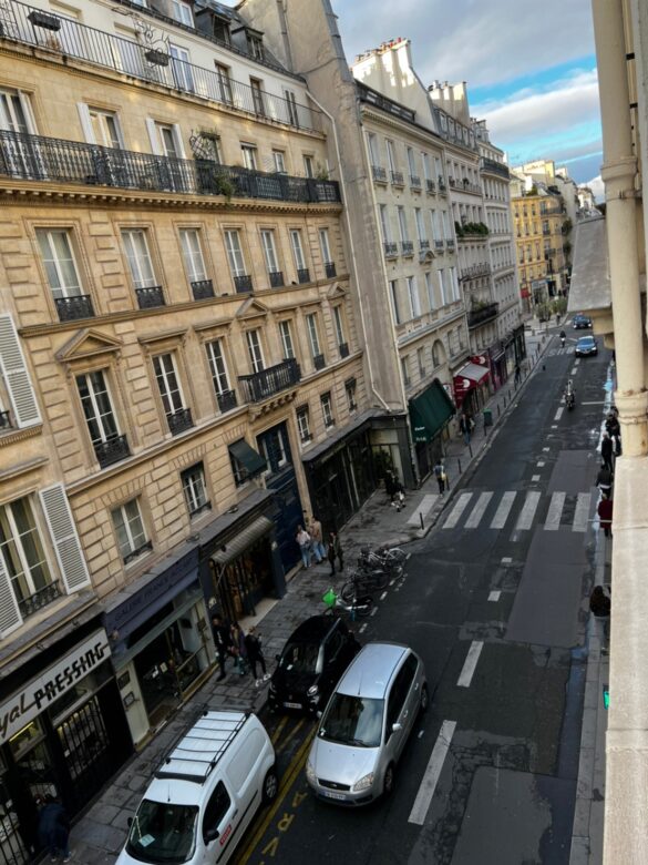 Hotel Louvre Piemontのジュニアスイートの部屋からの眺め（北側）